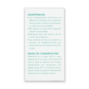 Adomelle etiqueta advertencias