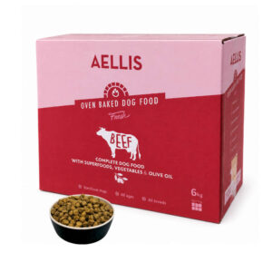 Aellis pienso horneado de ternera para perros 6kg