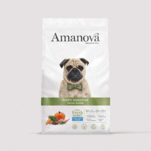 Amanova Cachorro Digestive Conejo con Calabaza