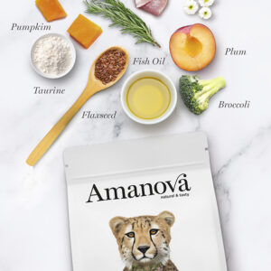 Amanova gatos Conejo ingredientes