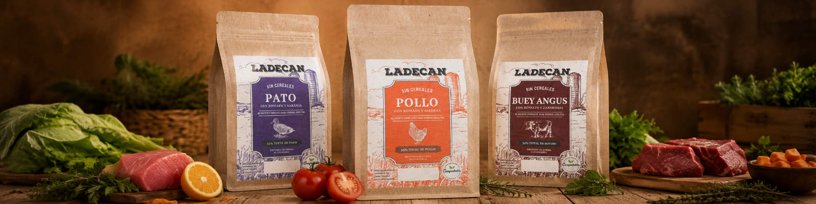 Banner Ladecan grainfree pienso para perros