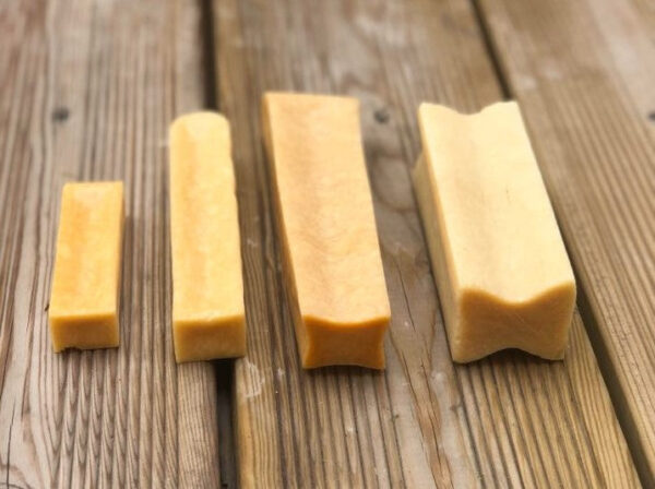 Barritas de queso de Yak
