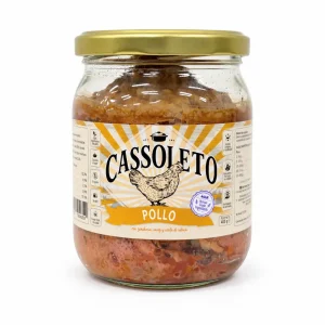 Cassoleto fricase de pollo alimento completo para perros