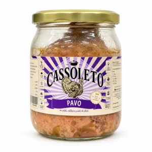 Cassoleto ragu de pavo alimento completo para perros