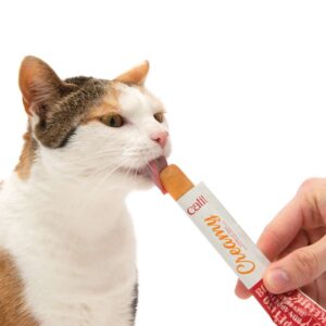 Catit Creamy snack para gatos 80 tubos helado