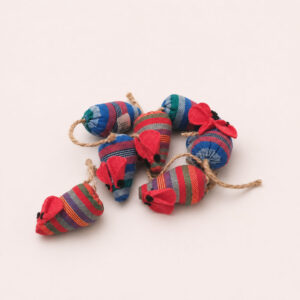 Conjunto de ratoncitos andinos juguetes de gato