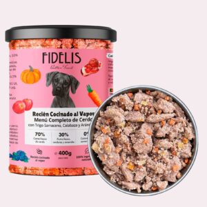 Fidelis Cerdo con Calabaza 400 g