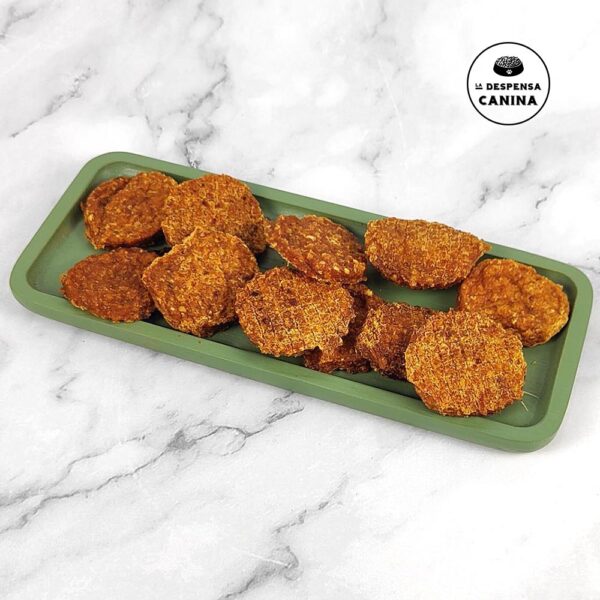 Hamburguesitas tiernas de conejo y manzana 100 g - Imagen 2