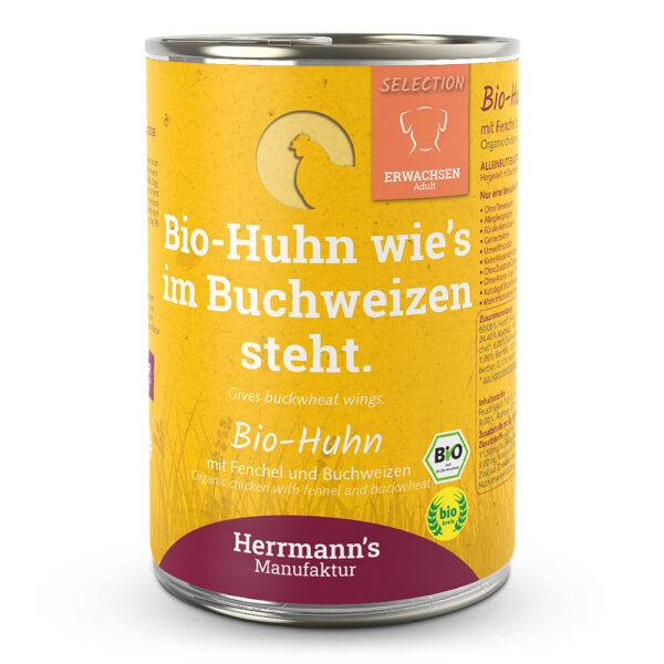 Herrmann's Bio Pollo con hinojo 400 g