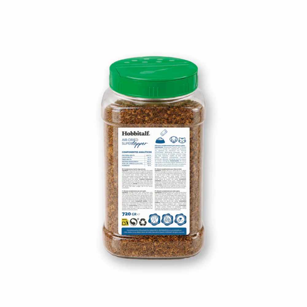HobbitAlf SuperTopper Boqueron y Ternera Etiqueta
