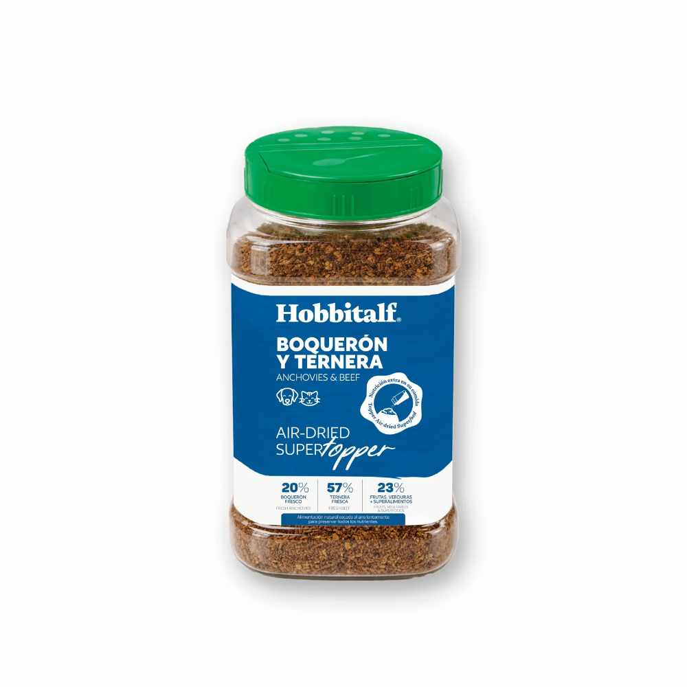 HobbitAlf SuperTopper Boqueron y Ternera