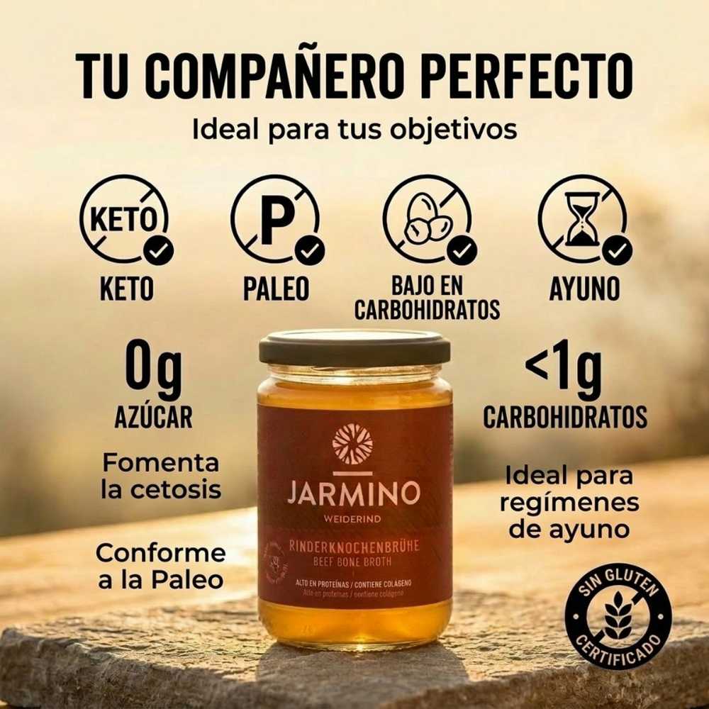 Jarmino Caldo de Ternera caracteristicas