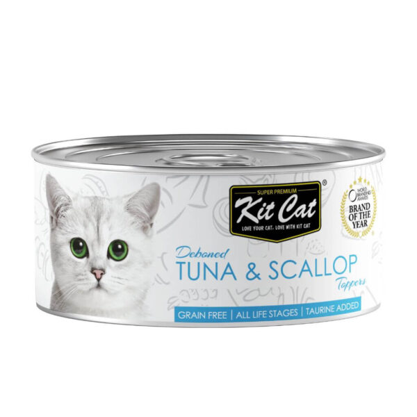 Kit Cat Atún con vieiras 70 g