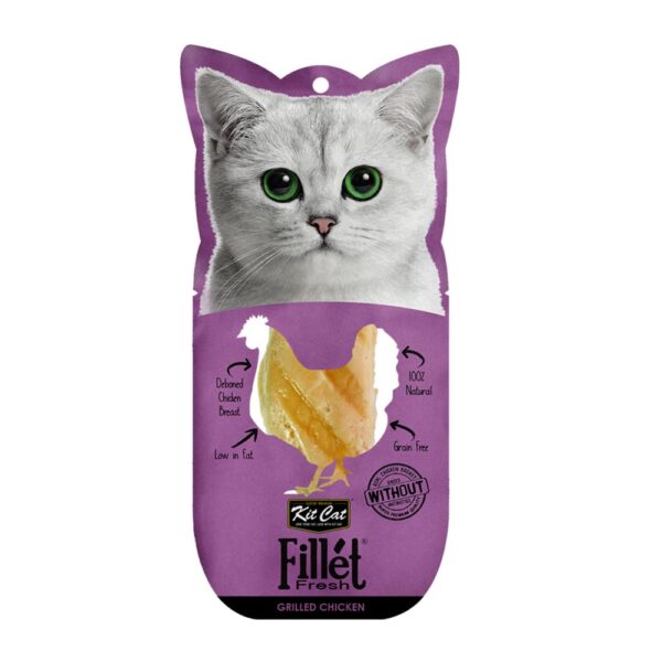Kit Cat Filletfresh Pollo a la parrilla 30 g