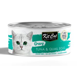 Kit Cat Gravy Atún con Huevo de Codorniz 70 g
