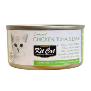 Kit Cat Pollo Atun Cordero lata