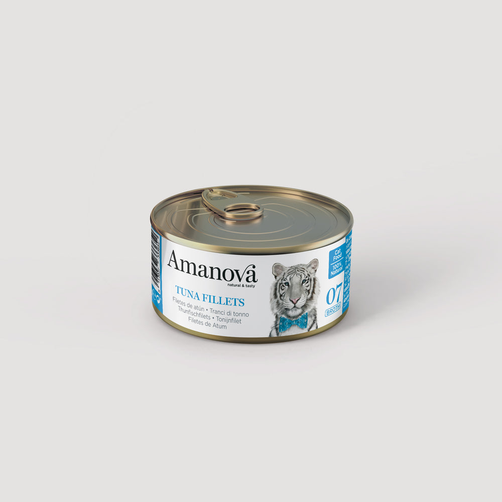 Lata Amanova en Caldo Filetes de Atun 07 – 70 g