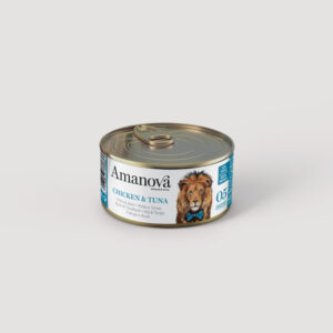 Lata Amanova en Caldo Pollo y Atun 05 – 70 g