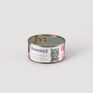 Lata Amanova en Gelatina Atun y Algas 13 – 70 g