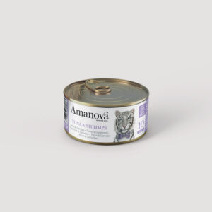 Lata Amanova en Gelatina Atun y Gambas 10 – 70 g