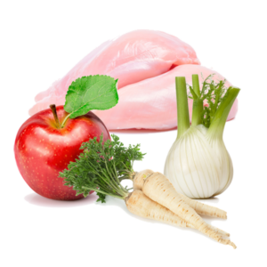 Lata Puro Menú Festín de Pollo BIO ingredientes