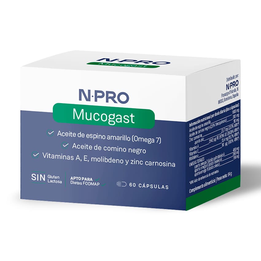 NPRO Mucogast 60 caps