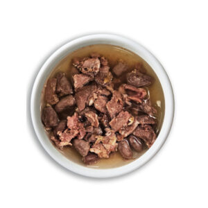 Naturextra Gato Guiso de Muslos de Pavo y corazones de Pollo Plato