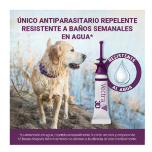 Pipetas Vectra resistente al agua