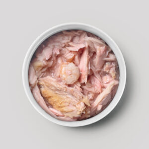 Presentacion en plato Amanova en Caldo Atun y Gambas 12 – 70 g