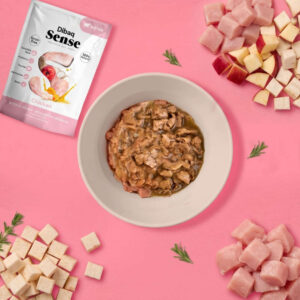 Sense Bites de Pollo en salsa para gatitos presentacion