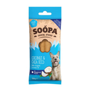 Soopa Coco y Chia palitos dentales