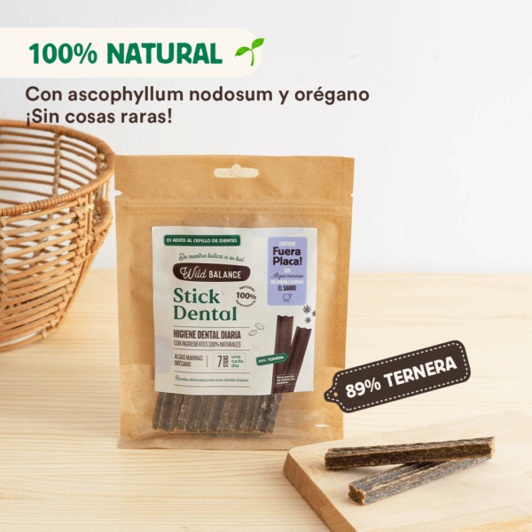 Sticks Dentales de ternera Wild Balance 3