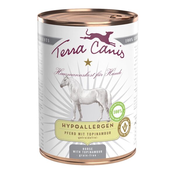 Terra Canis hipoalergénico Caballo 400g