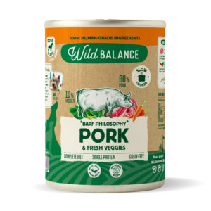 Wild Balance Cerdo con verduras lata 400 g