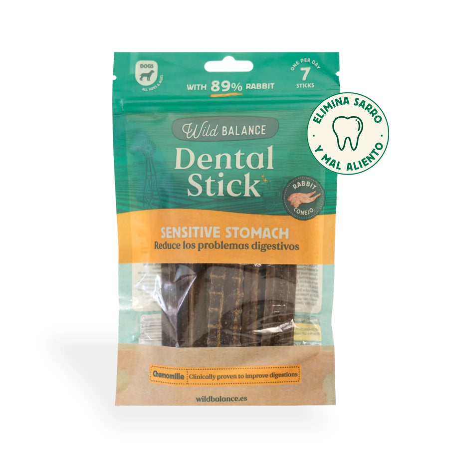 Wild Balance paquete stick dental digestivo 7 uds