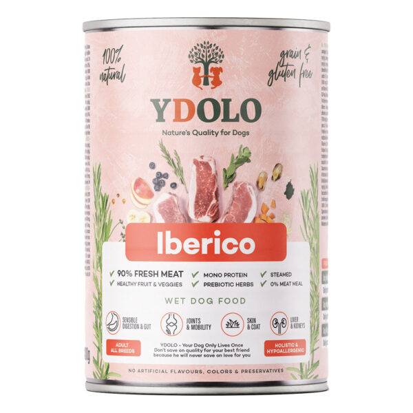 Ydolo lata comida húmeda Ibérico