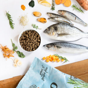 Ydolo semihumedo Pescado ingredientes