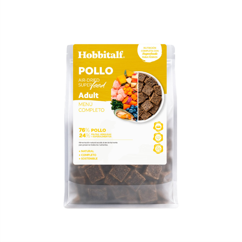 alimentacion airdried perro pollo