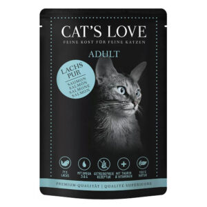 Cat's Love comida húmeda de salmón para gatos