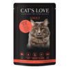 Cat's Love comida húmeda de ternera para gatos