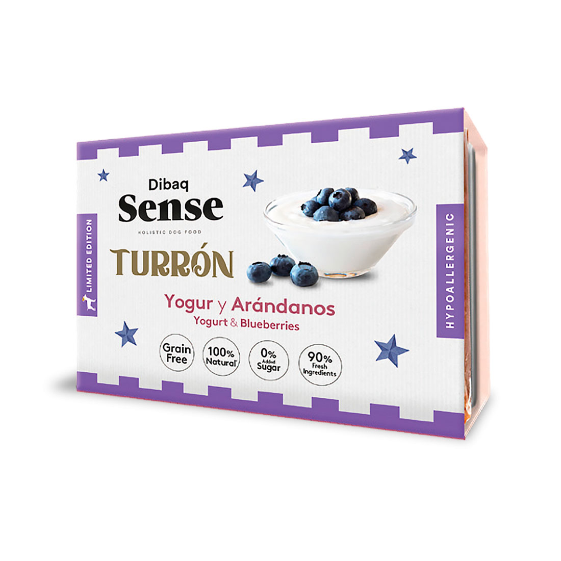 dibaq sense turron yogur y arandanos