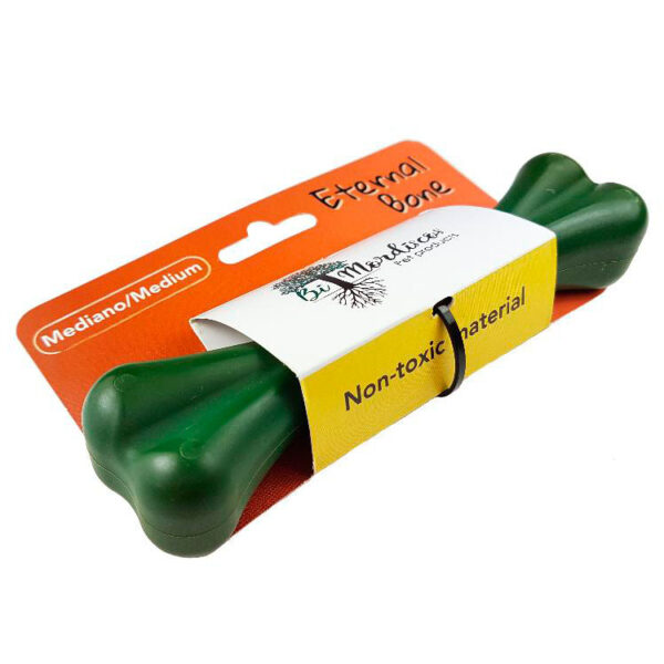 juguete mordedor hueso para perros eternal bone