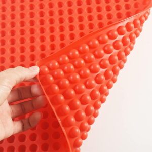 molde de silicona semiesferas