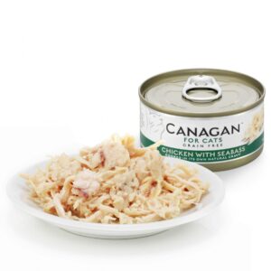 Lata Canagan para gatos Pollo con Lubina