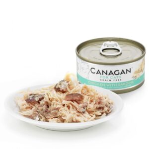 Lata Canagan para gatos Pollo con Sardinas