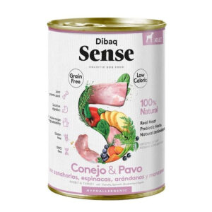 Sense Conejo y Pavo lata 380 g